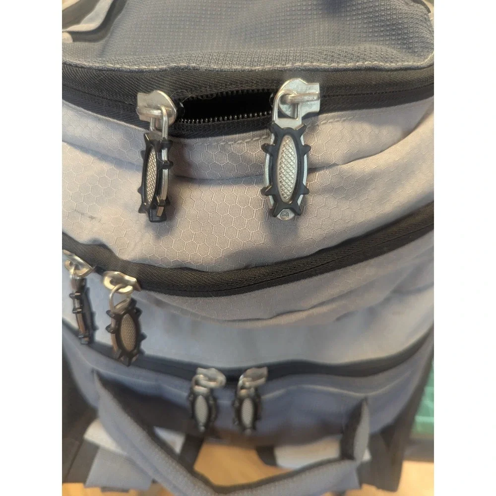 Vintage RootsTech Conference Backpack Novell Promo Gray Laptop Travel Daypack